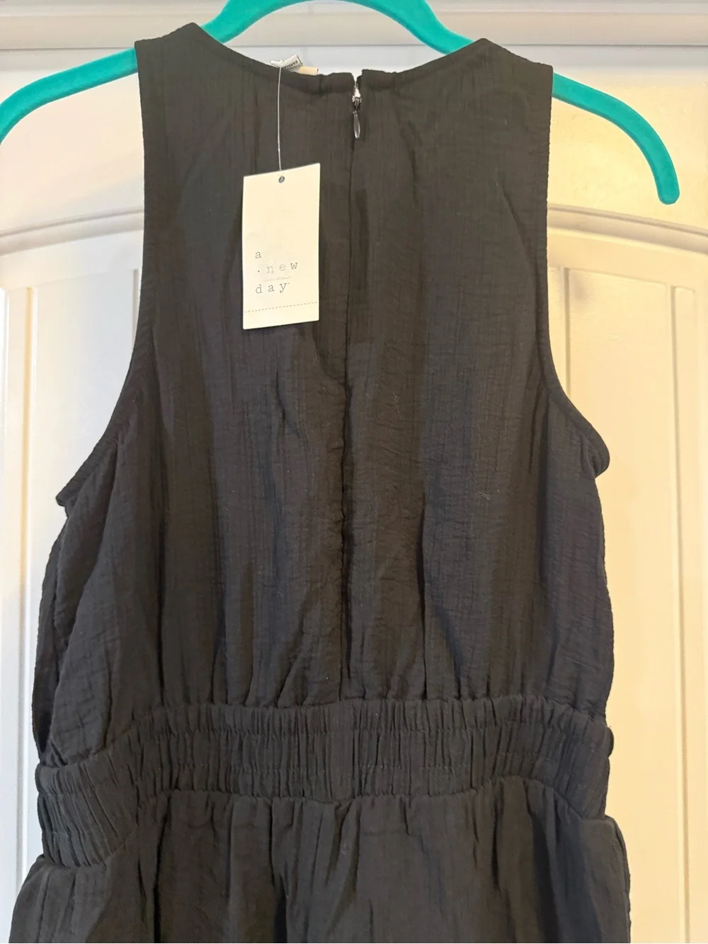 a new day Black Sleeveless Jumpsuit